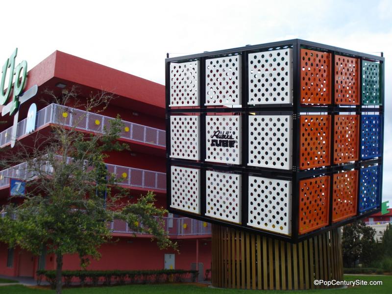 80s Rubiks Cube Stairwell